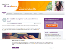 Tablet Screenshot of moneyaware.co.uk